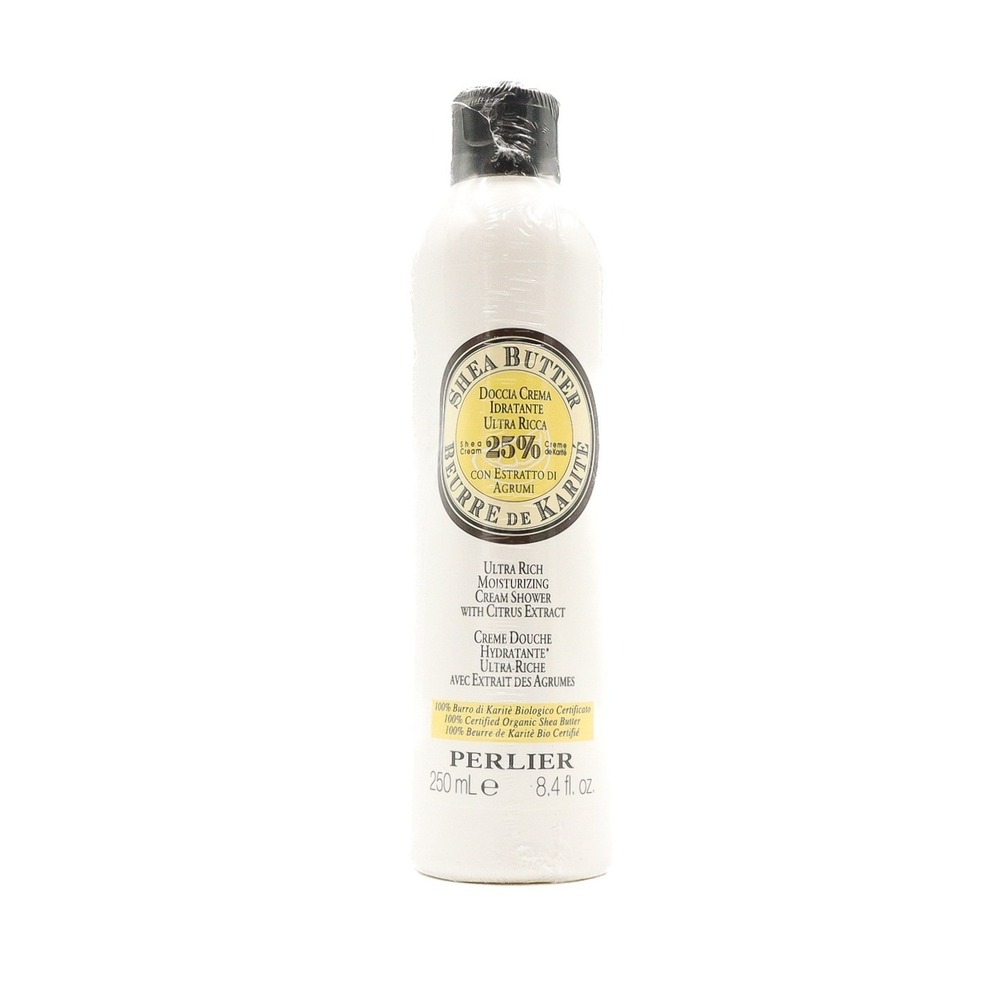 Perlier - Shea Butter Ultra Rich Moisturizing Cream Shower - Citrus - 8.4 fl. oz